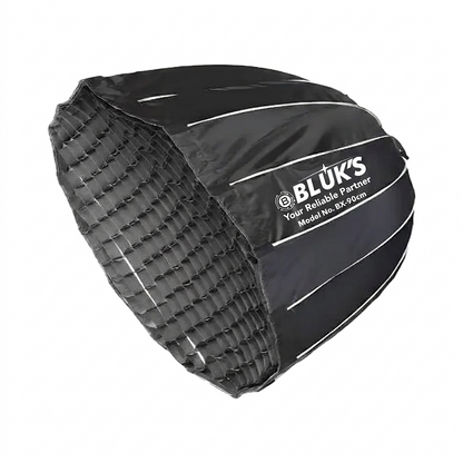 BLUKS BX-90cm Parabolic Soft Box Flash Light